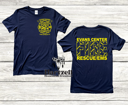 Evans Center Fire YELLOW