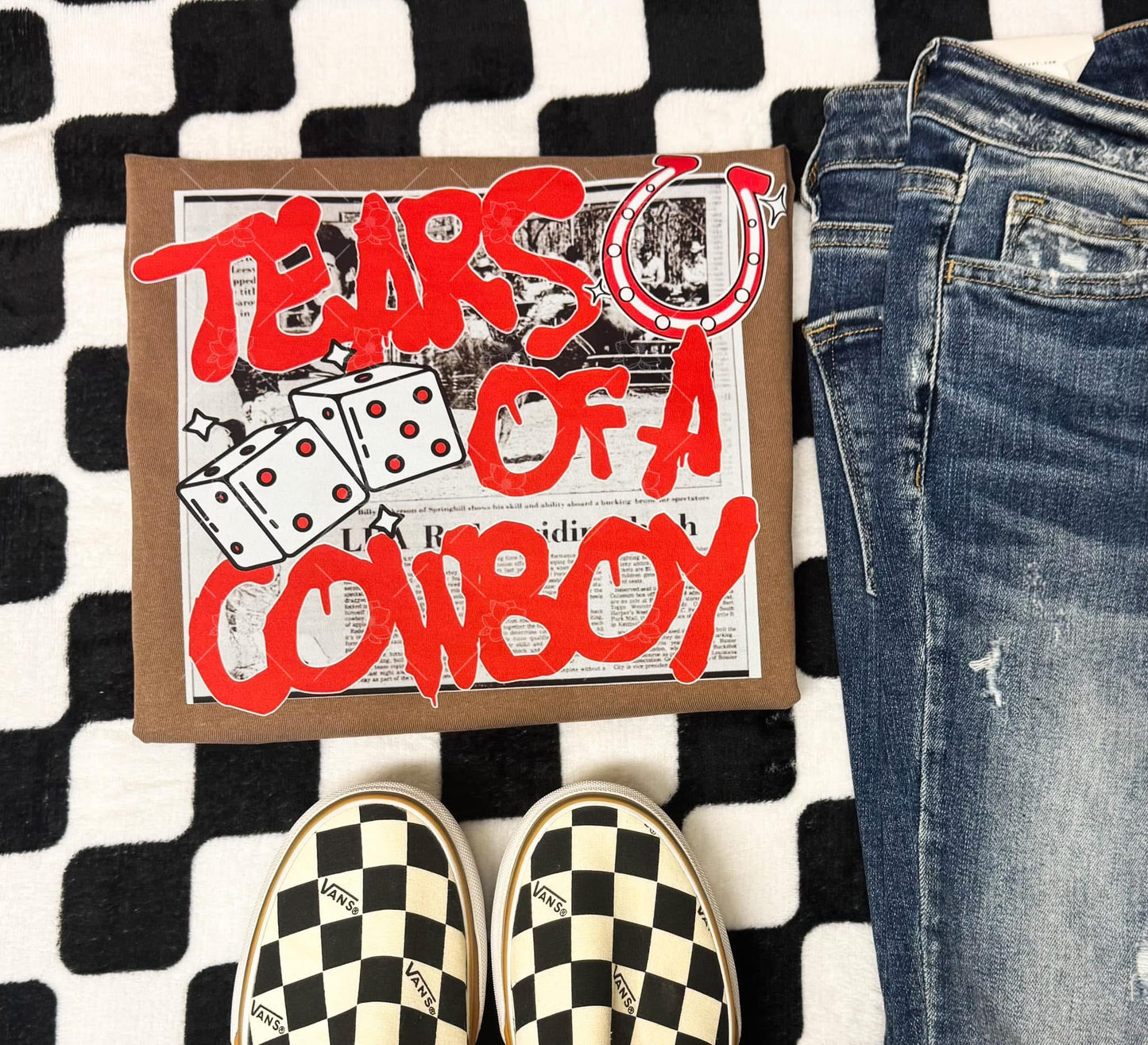 Tears of a cowboy