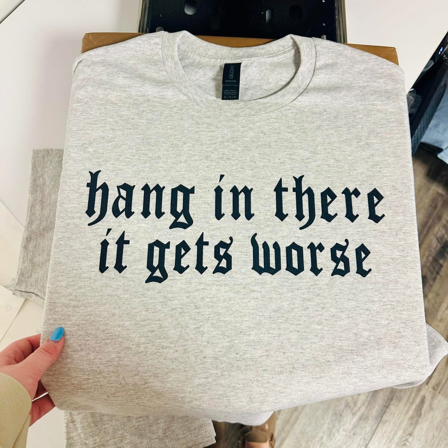 Hang in there
