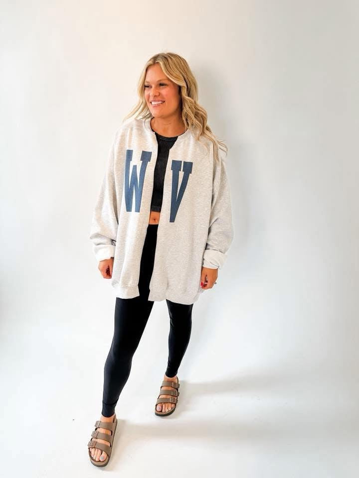 Crewneck cardigan