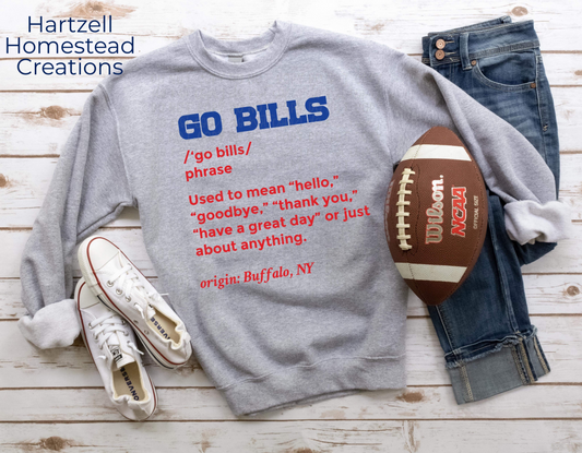 Go Bills Definition