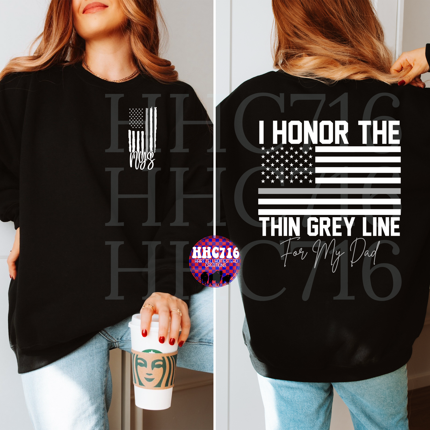 I Honor The Thin Grey Line For My Dad YOUTH