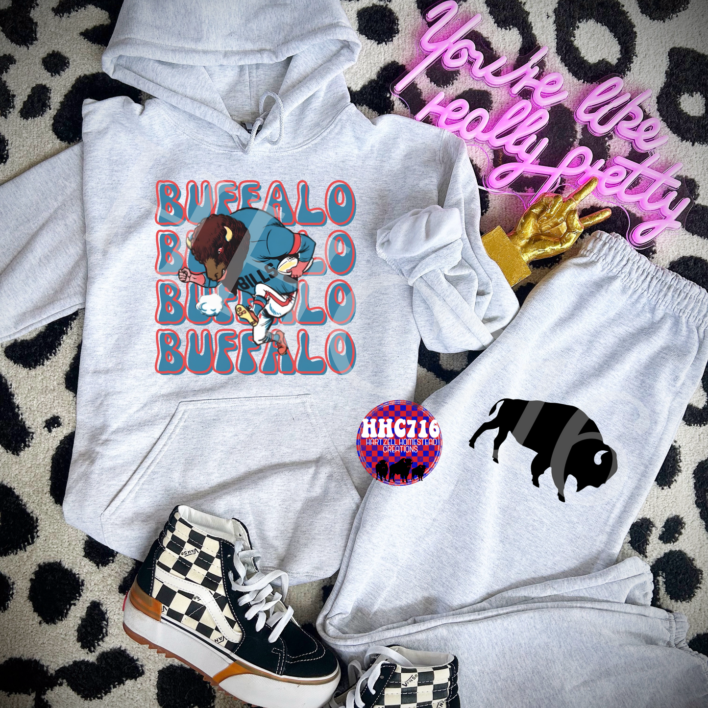 Standing Buffalo JOGGERS Black
