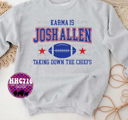 Karma Is JA Taking Down The Chiefs