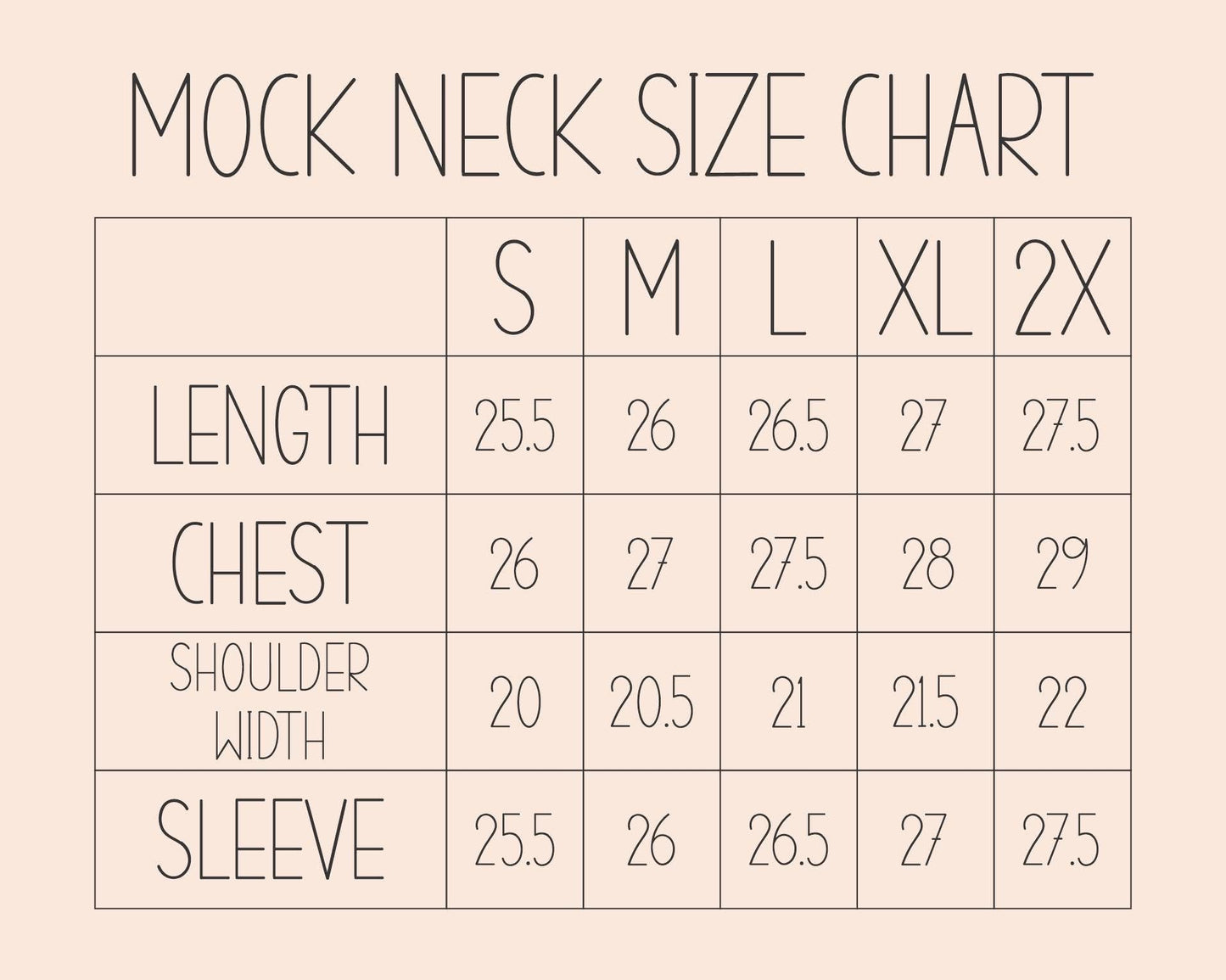 Mock Neck Pre-order