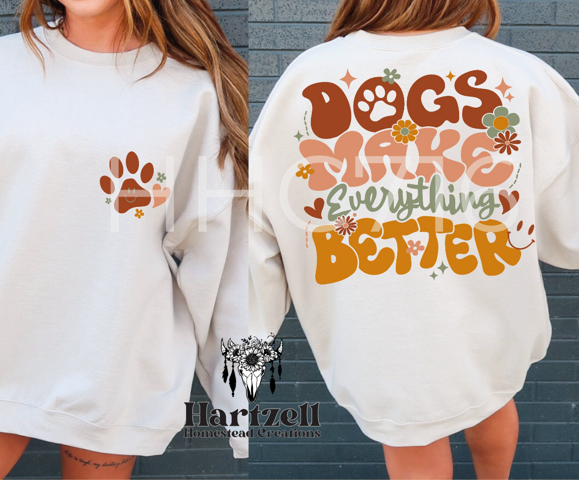 Dogs make everything better