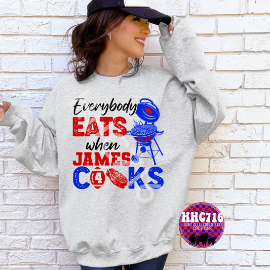 Everybody Eats When James Cooks