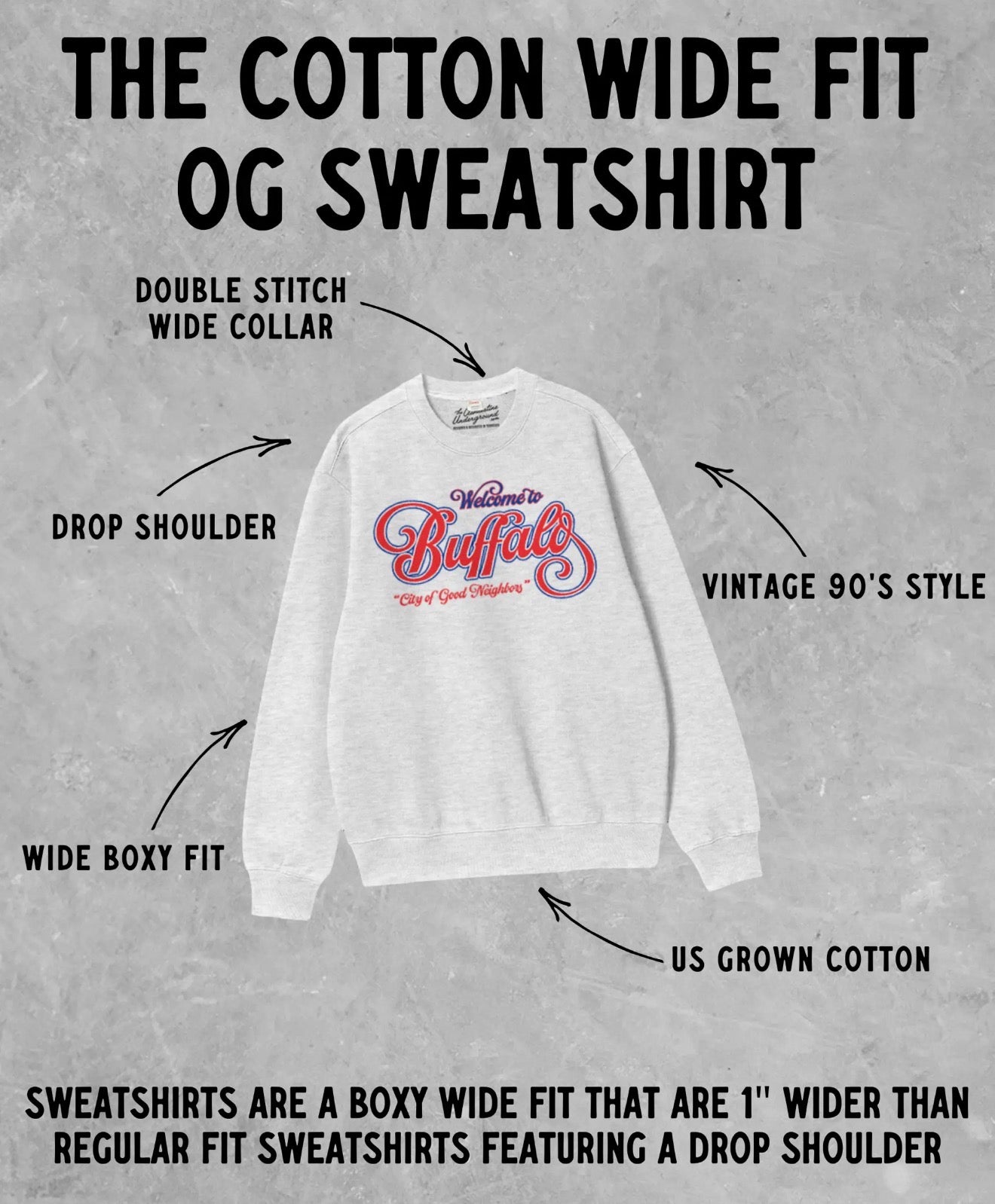 Buffalo Football Vintage Style