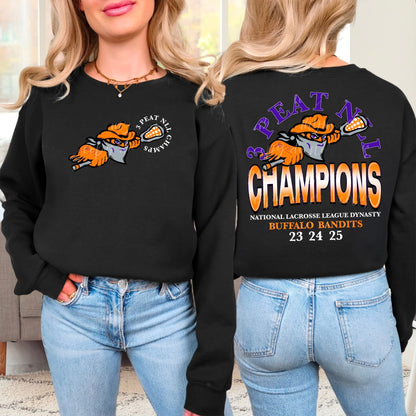 3 Peat NLL Champions Double-Sided