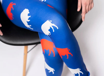 Buffalo All Over Print Leggings Adult