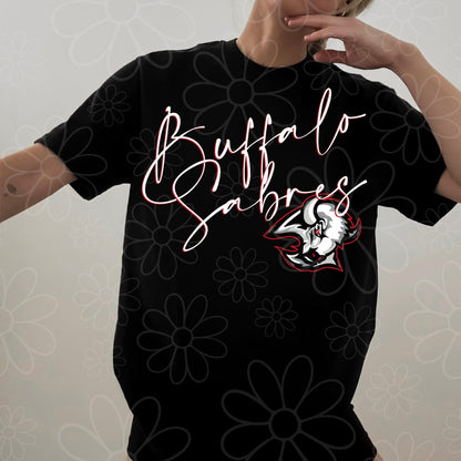 Buffalo Sabres Red/Black Script