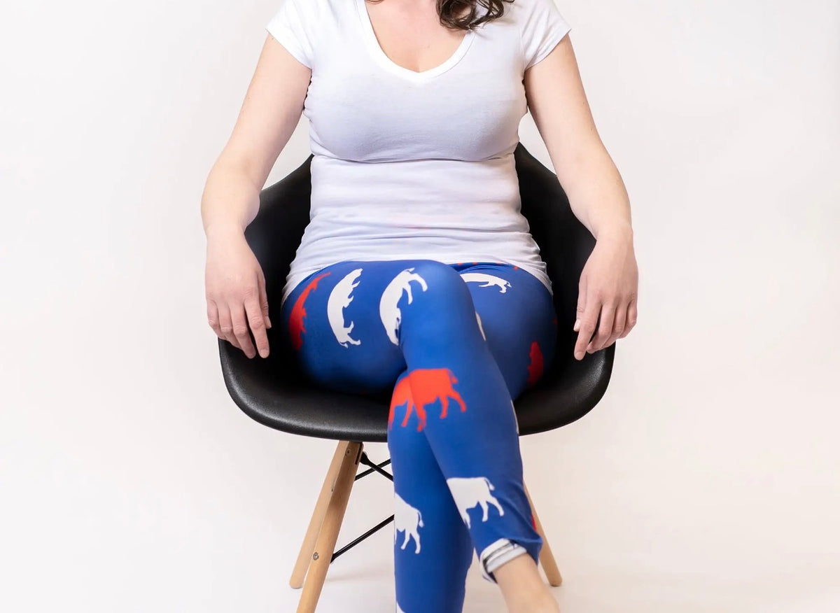 Buffalo All Over Print Leggings Adult