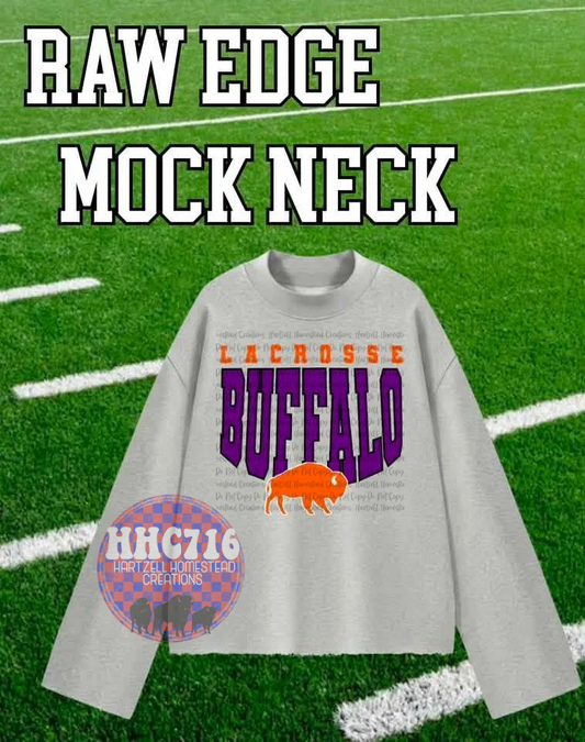Buffalo Lacrosse Mock Neck
