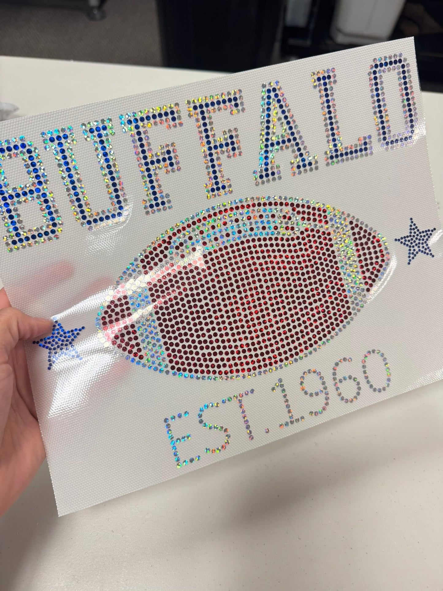 Buffalo Football EST 1960 Sparkle