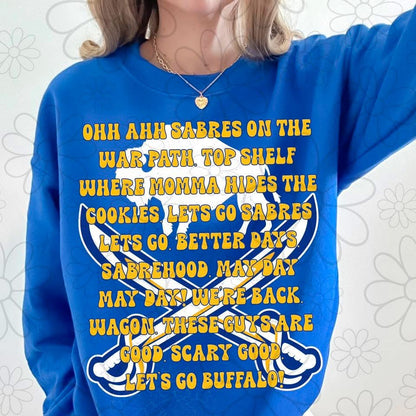 Famous Sayings Yellow/Blue
