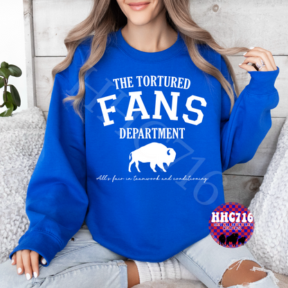 Tortured Fans Dept.