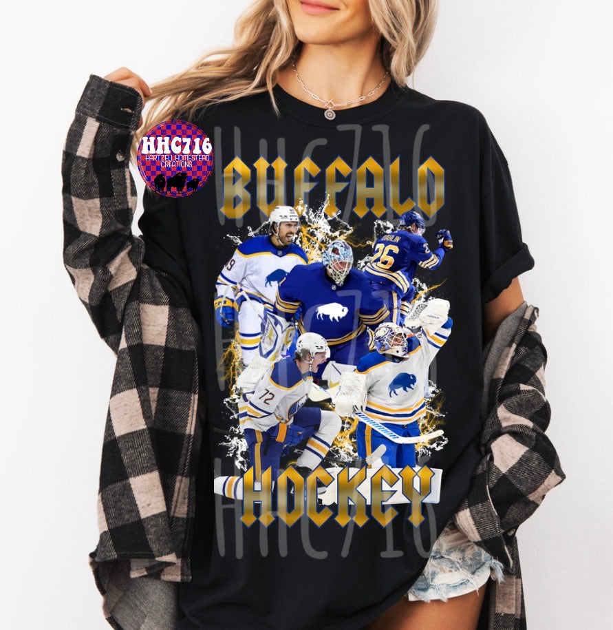 Hockey Player Collage