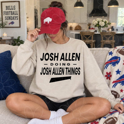 Josh Allen Things