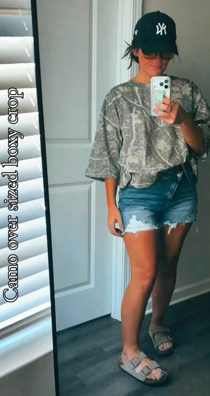 OSFM Camo Boxy Tee