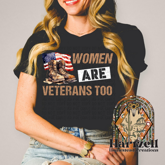 Women are vets too