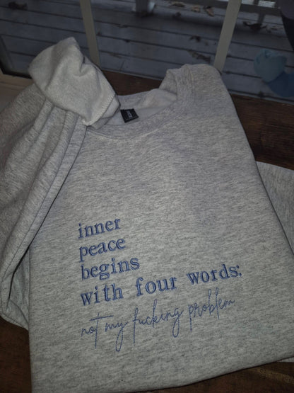 Inner Peace Embroidered