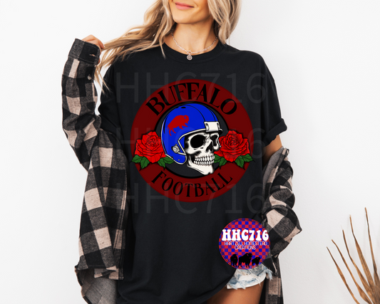 Buffalo Football Skull Helmet