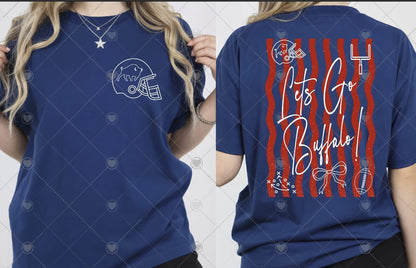 Buffalo Football Stripes