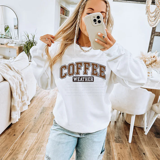 Coffee Weather Distressed