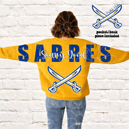 Scary Good Wingspan Yellow/Blue