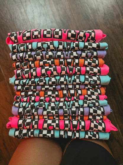 Neon Mama Checkered
