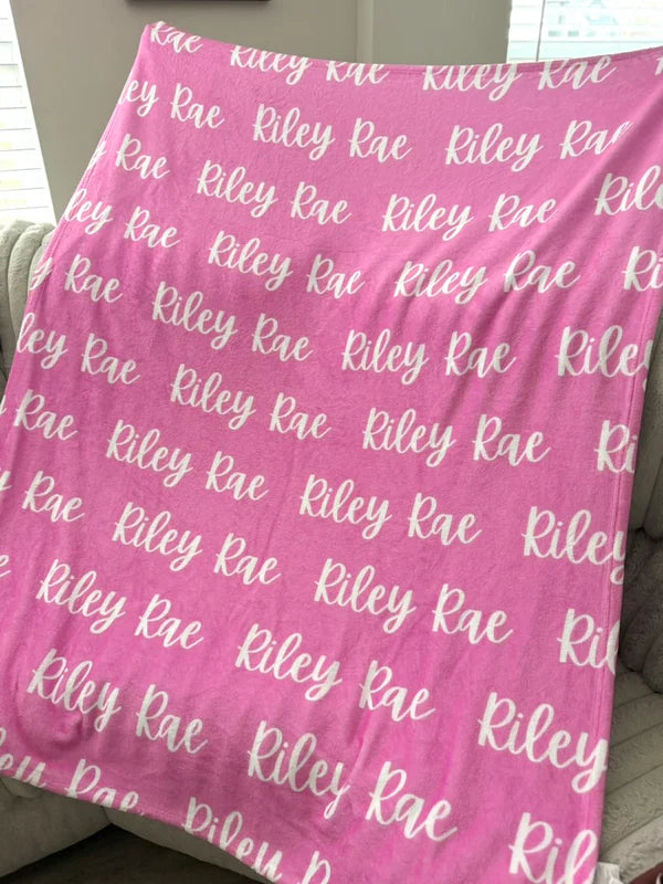 Repeating Name Blanket