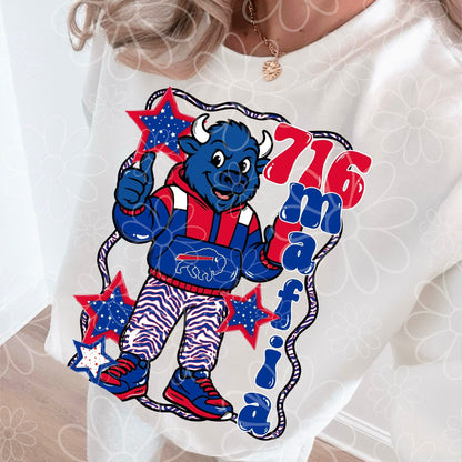 Buffalo Football Mascot