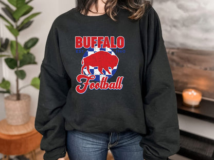 Buffalo Football Checkered