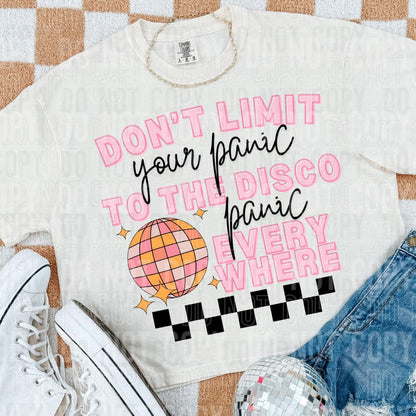 Don't Limit Your Panic To The Disco