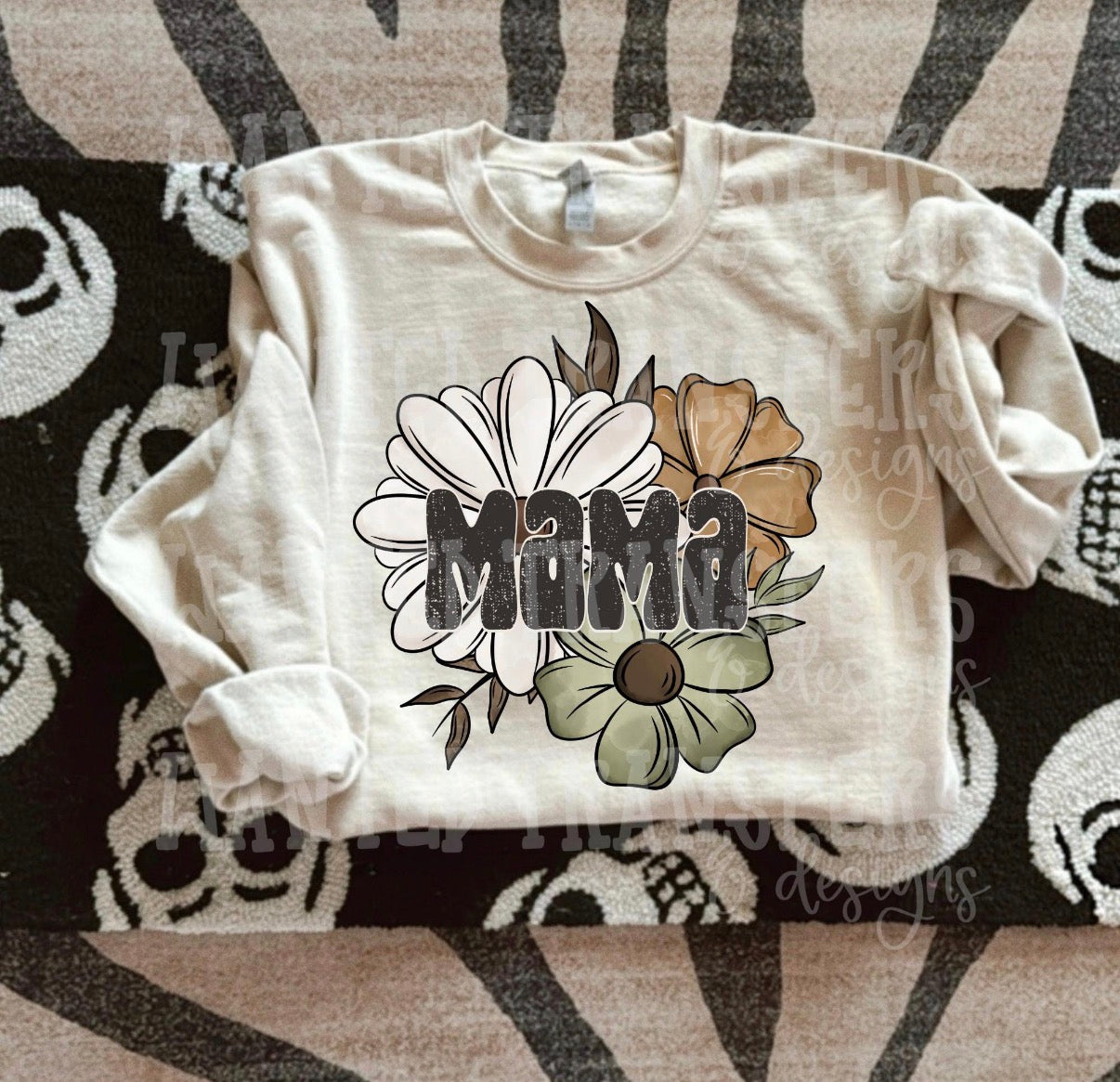 Mama Neutral Flowers