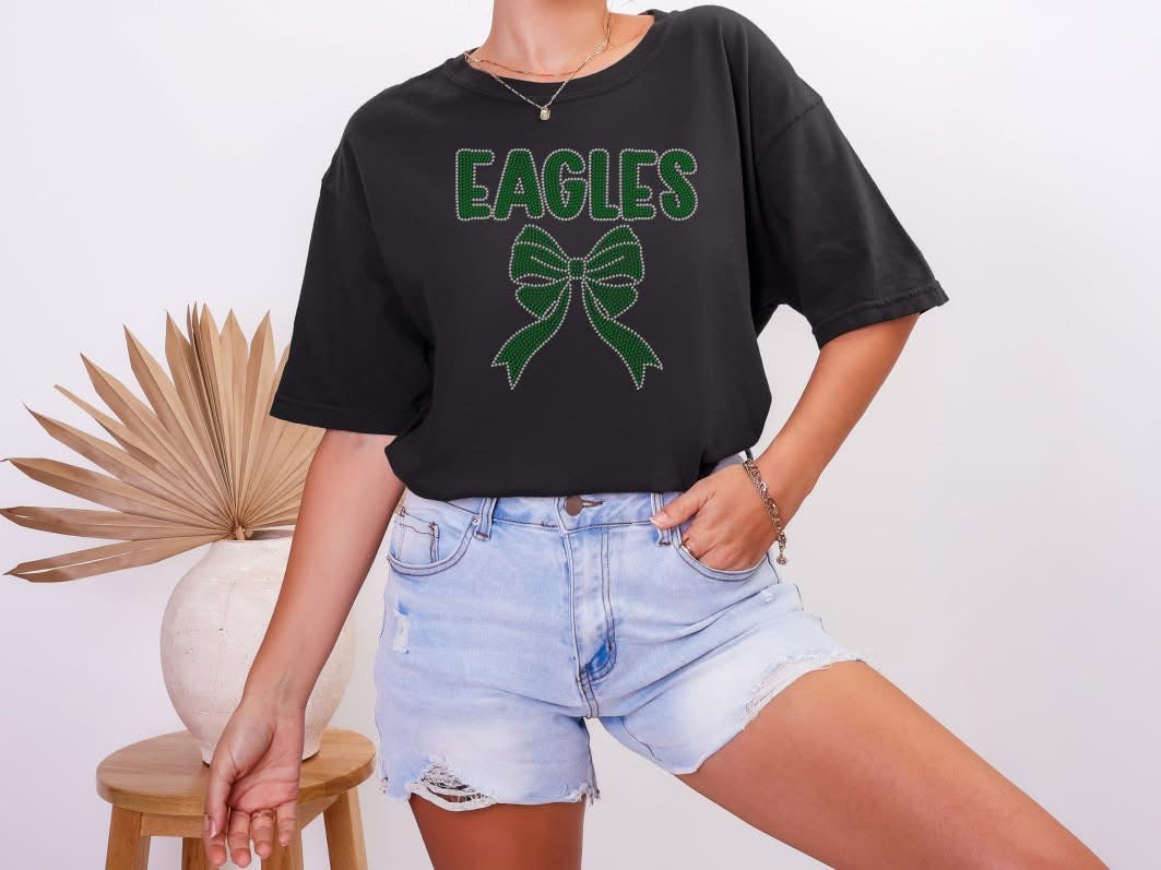 Eagles Bow Sparkle
