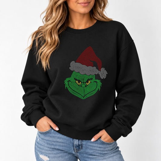 Green Guy Rhinestone