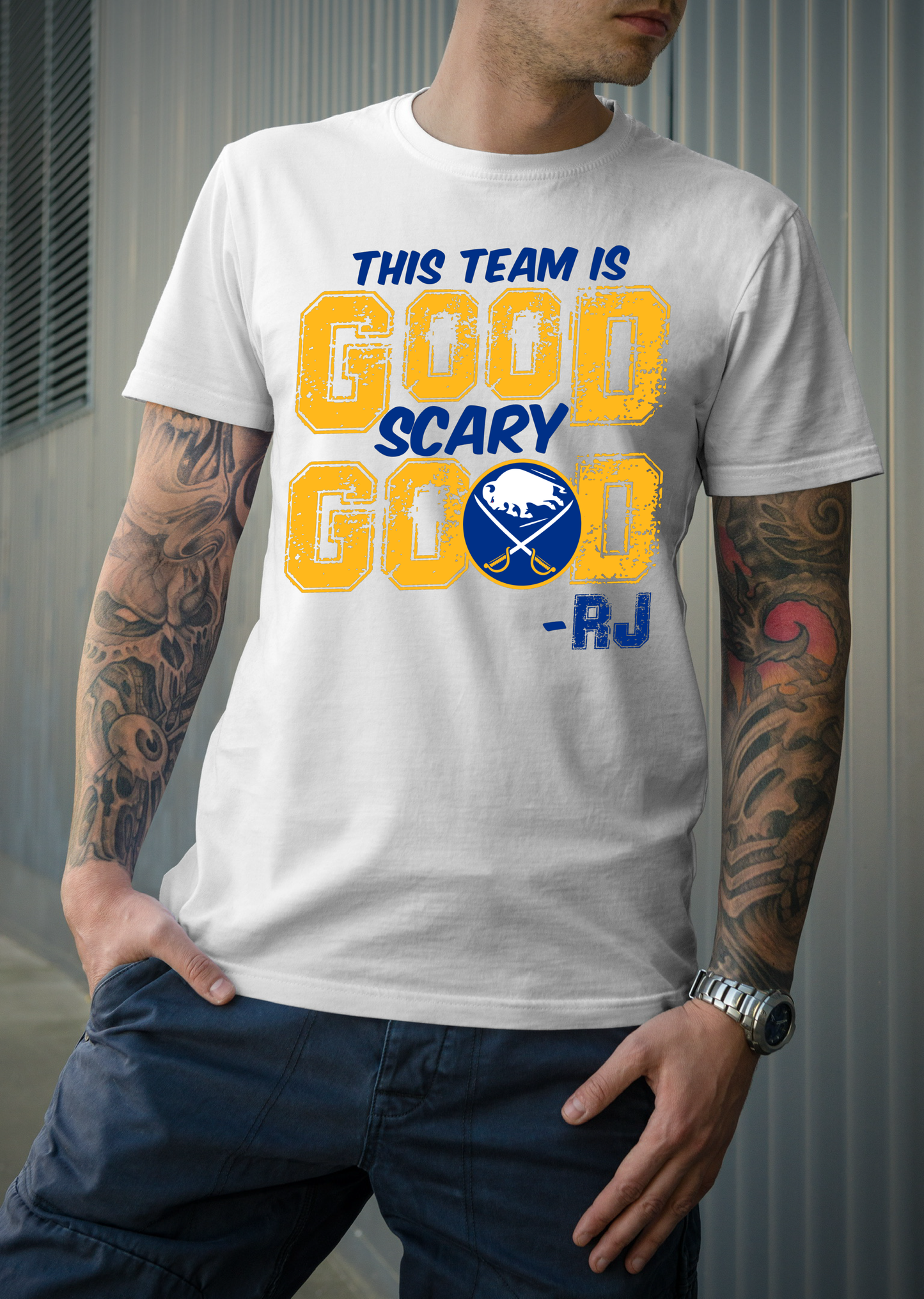 Scary Good Yellow/Blue