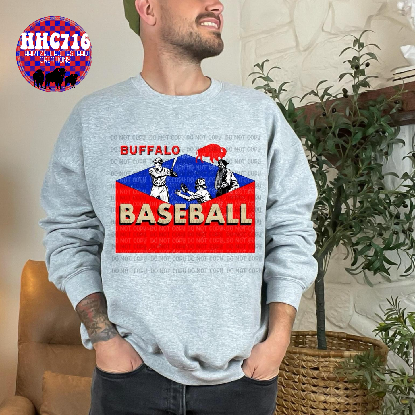 Buffalo baseball vintage