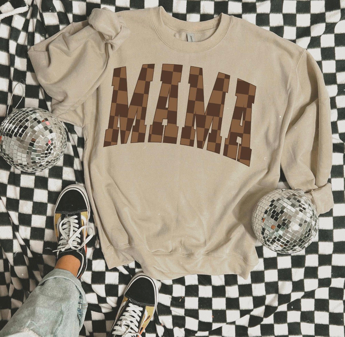 Mama Natural Checkered