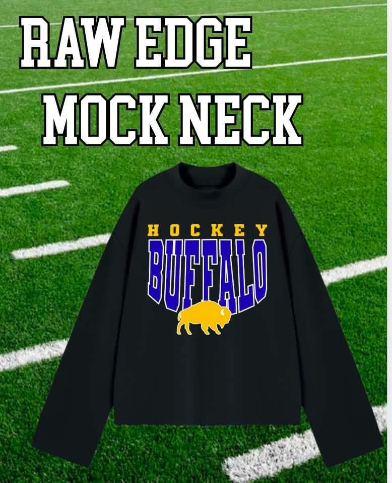 Buffalo Hockey Mock Neck