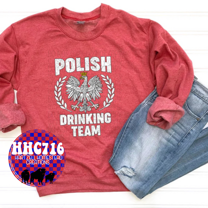 Polish drinking team