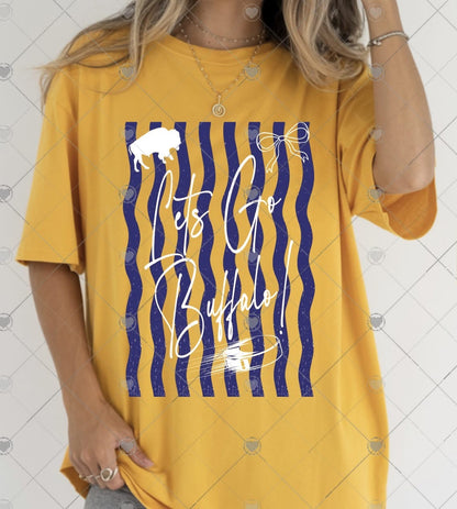 Buffalo Hockey Stripes