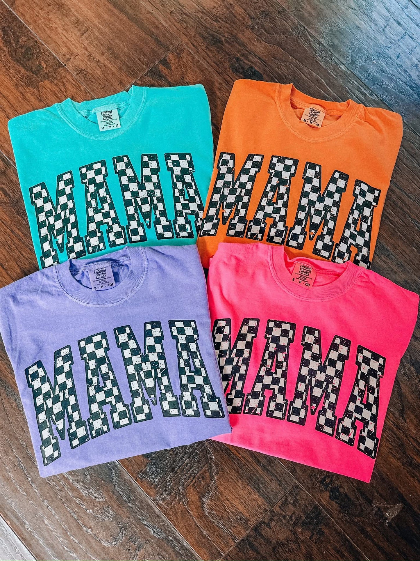 Neon Mama Checkered