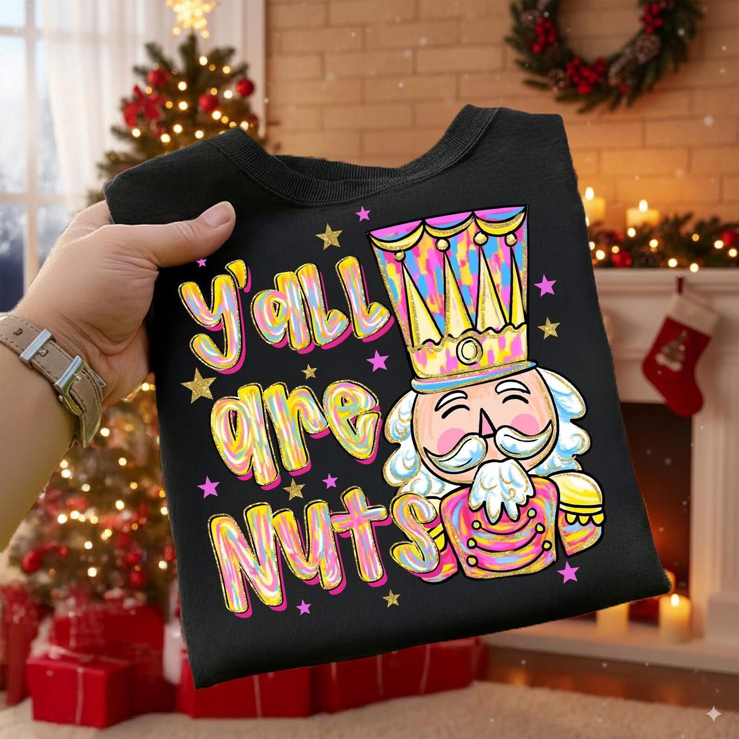 Yall Are Nuts Colorful