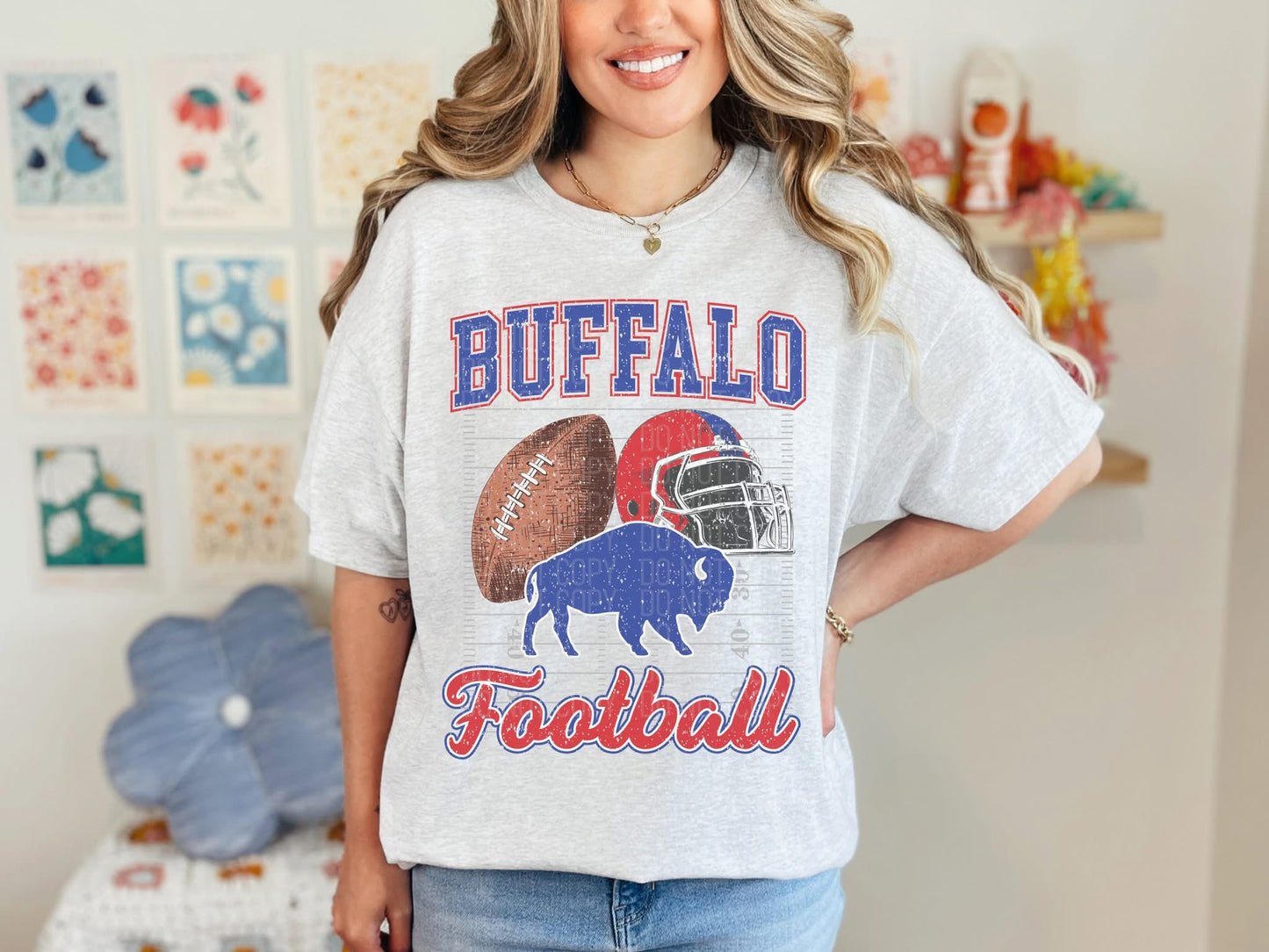 Buffalo Football Vintage Ash Only