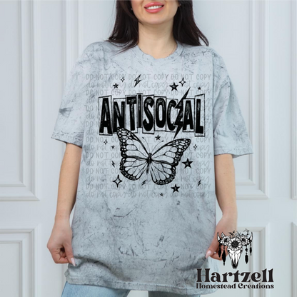 Antisocial butterfly