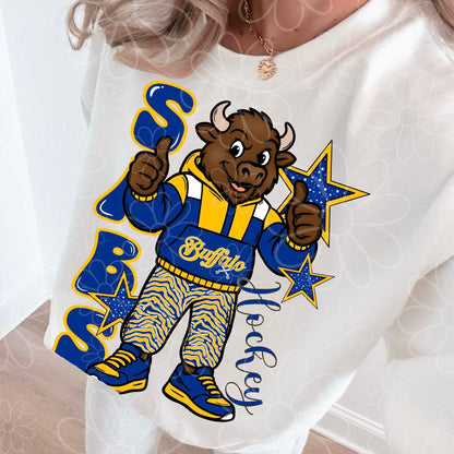 Sabs Mascot Yellow/Blue