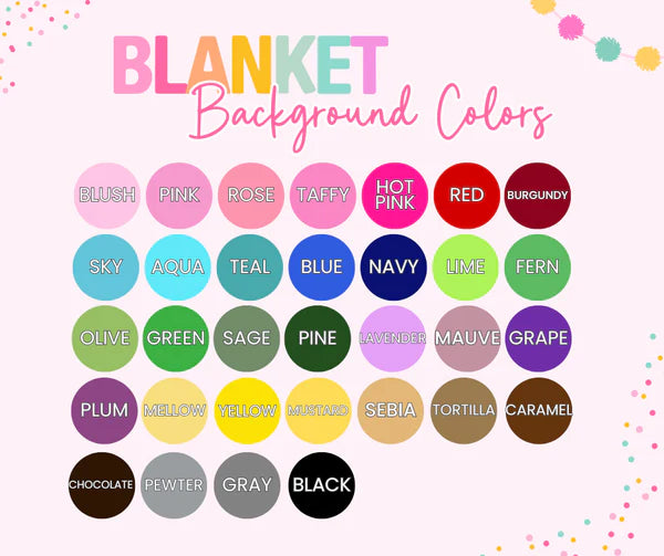 Handwritten Blankets (Upload Your Own Image!)