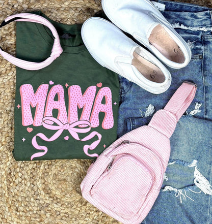 Mama Pink Bow